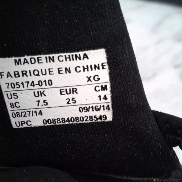 NIKE AIR JORDAN SIZE 8C kids sandals shoes - Picture 3 of 6